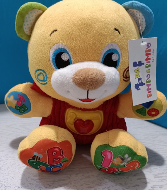 PELUCHE LELE ORSACCHIOTTO MUSICALE