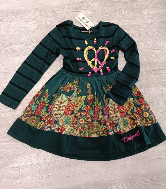 VESTITO DESIGUAL 7/8 ANNI