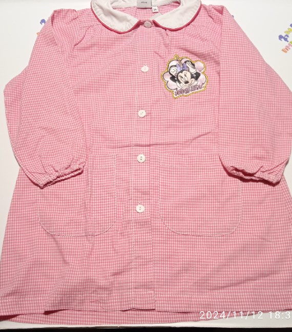 GREMBIULE SCUOLA MATERNA MINNIE 3 ANNI