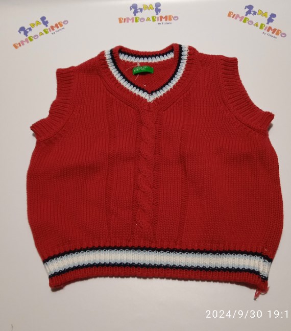 GILET BENTTON 3 ANNI