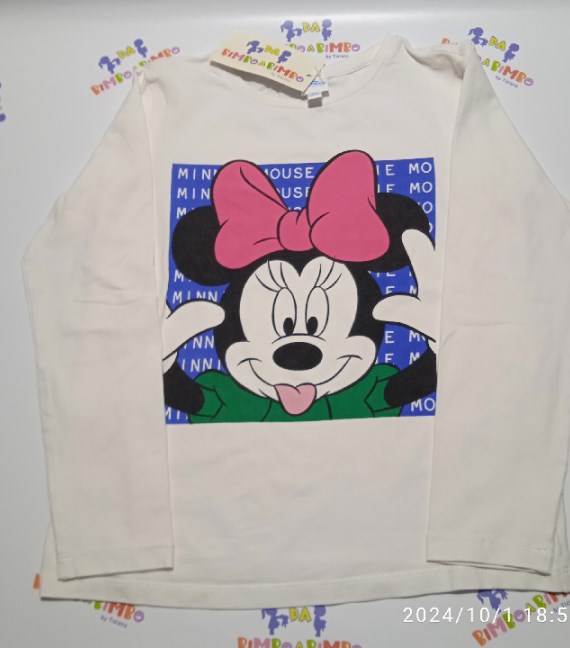 MAGLIA MINNIE 8/9 ANNI