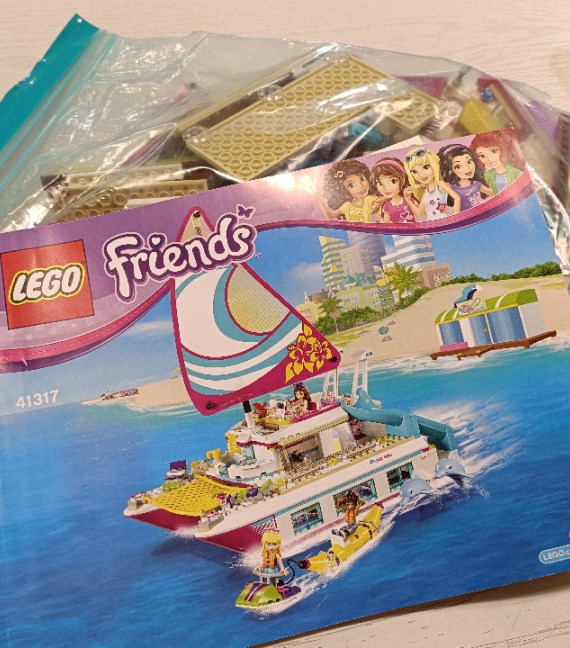 COSTRUZIONI LEGO FRIENDS IL CATAMARANO COD. 41317