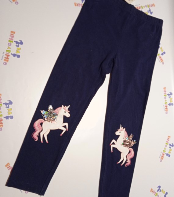 LEGGINS UNICORNI 5/6 ANNI