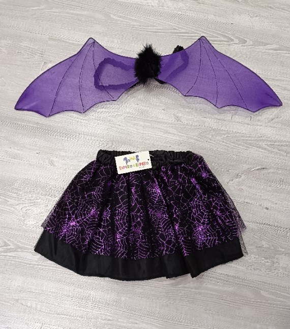 VESTITO PIPISTRELLO HALLOWEEN 4 ANNI