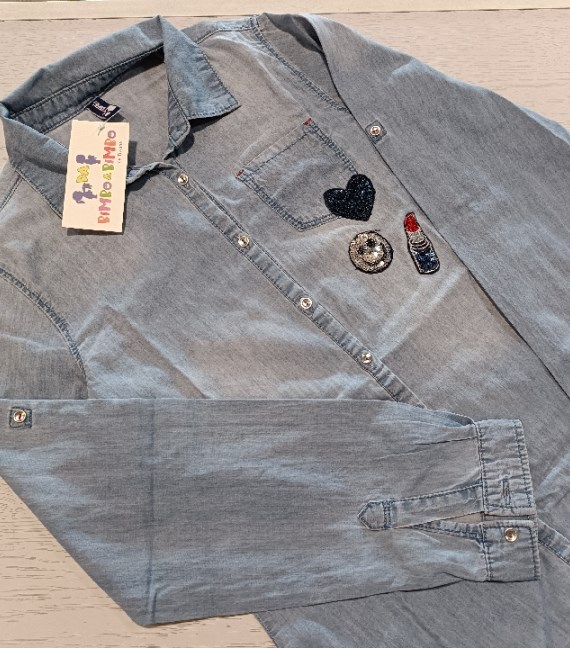 CAMICIA JEANS IDEXÈ 11/12 ANNI