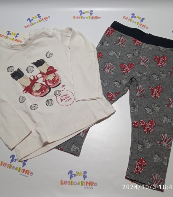 COMPLETO MAGLIA+LEGGINS PRIMIGI 18 MESI