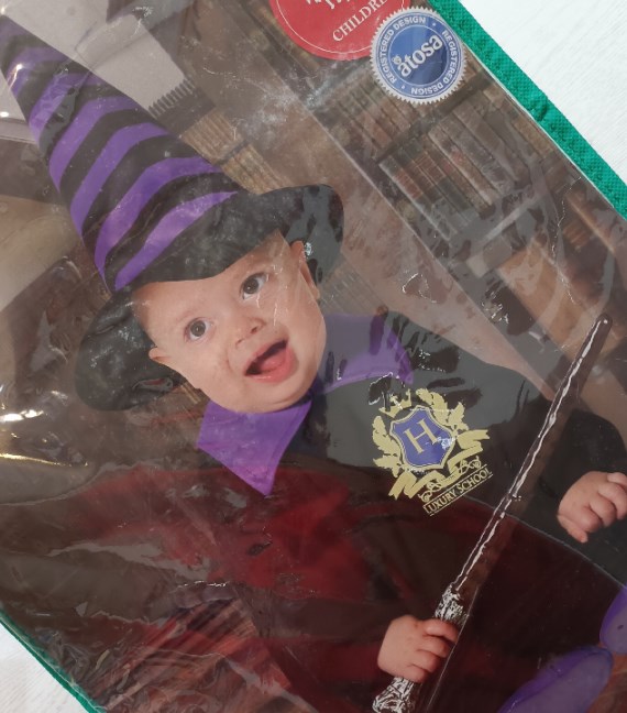 VESTITO HALLOWEEN HARRY POTTER 6/12 MESI