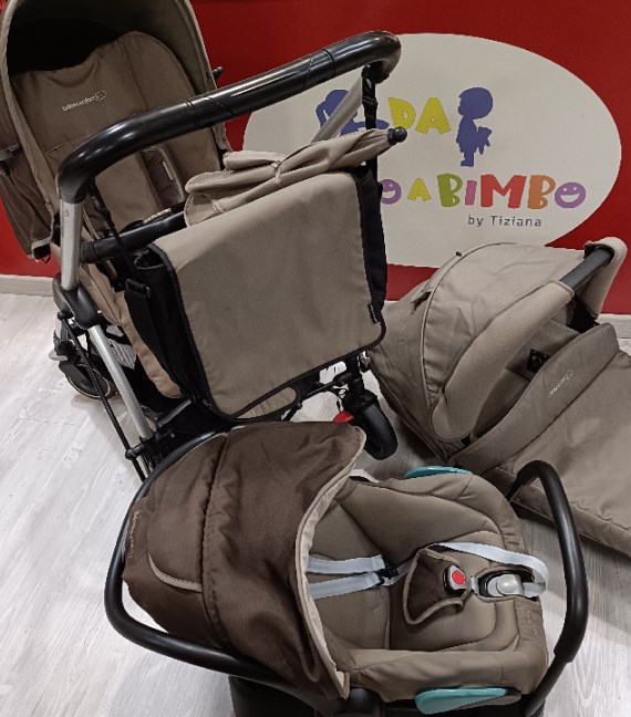 TRIO BÉBÉ CONFORT + BORSA+OMBRELLO+BASE OVETTO