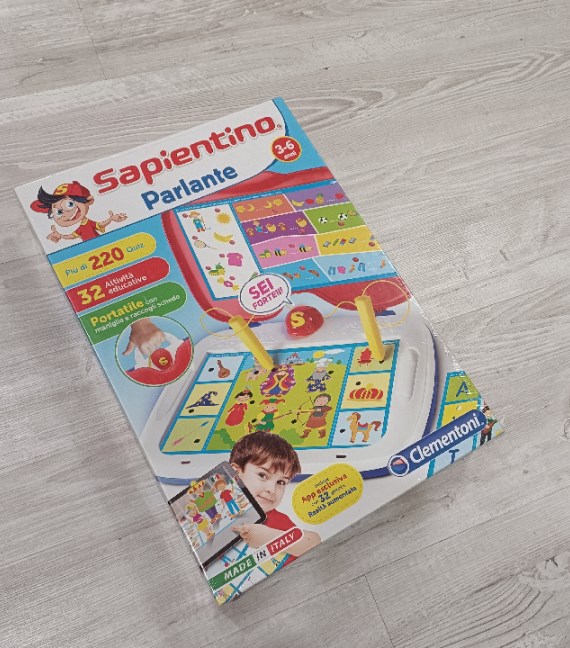 SAPIENTINO PARLANTE CLEMENTONI NUOVO!