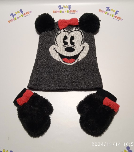 CAPPELLO+GUANTI MINNIE CM 6/9