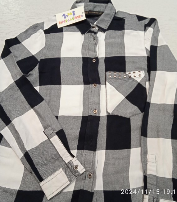 CAMICIA ZARA 10/12 ANNI