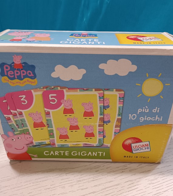 CARTE GIGANTI PEPPA PIG