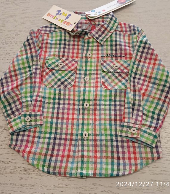 CAMICIA BOBOLI 9 MESI NUOVA!