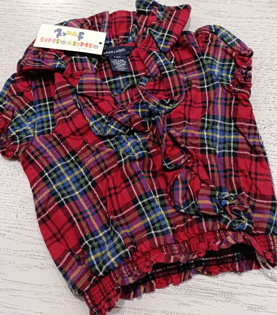 CAMICIA NATALIZIA RALPH LOREN 3 ANNI