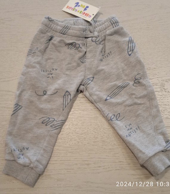 PANTALONE TUTA 18/24 MESI