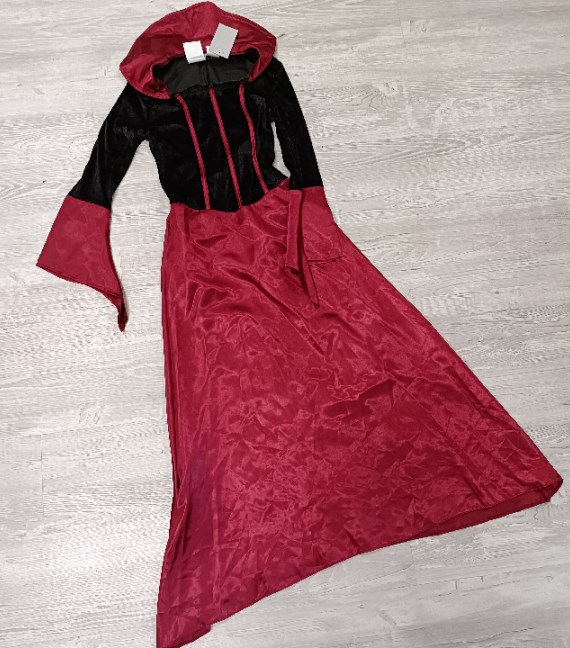 VESTITO CARNEVALE VAMPIRA 10/12 ANNI