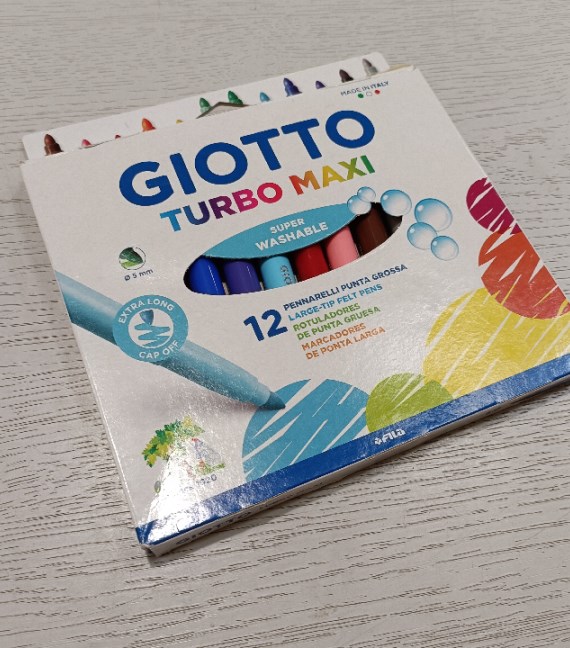 PENNARELLI GIOTTO TURBO MAXI 12 P.ZI