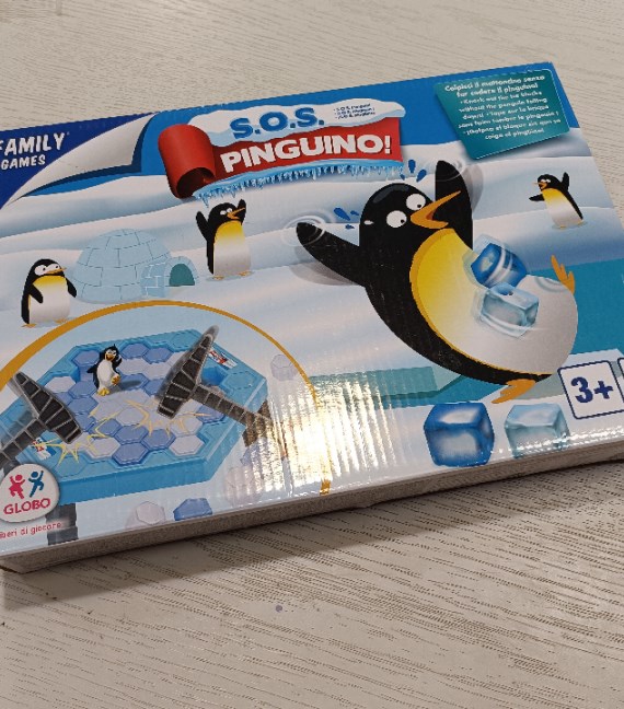 GIOCO SCATOLA S.O.S. PINGUINO!