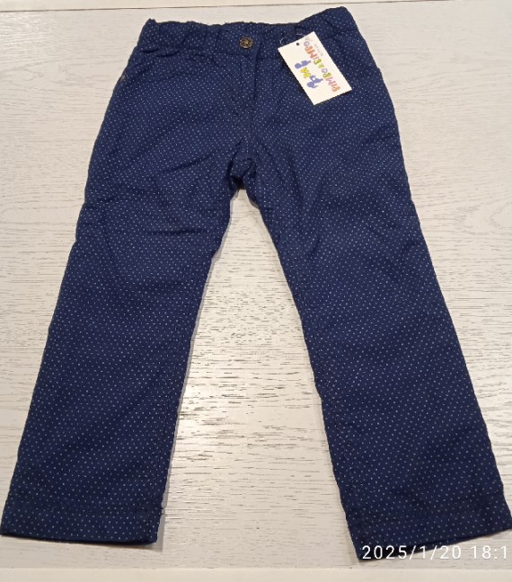 PANTALONE IMBOTTITO 2/3 ANNI