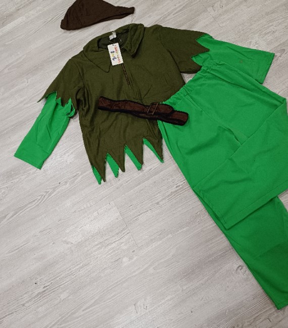 VESTITO CARNEVALE ROBIN HOOD 8/10 ANNI