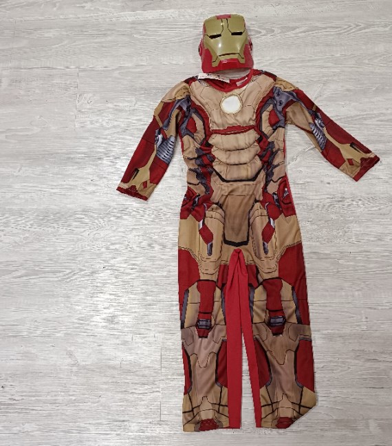 VESTITO CARNEVALE IRON MAN 5/6 ANNI