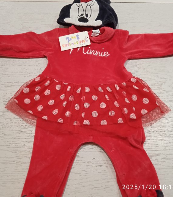 TUTINA+CAPPELLO MINNIE 6/9 MESI