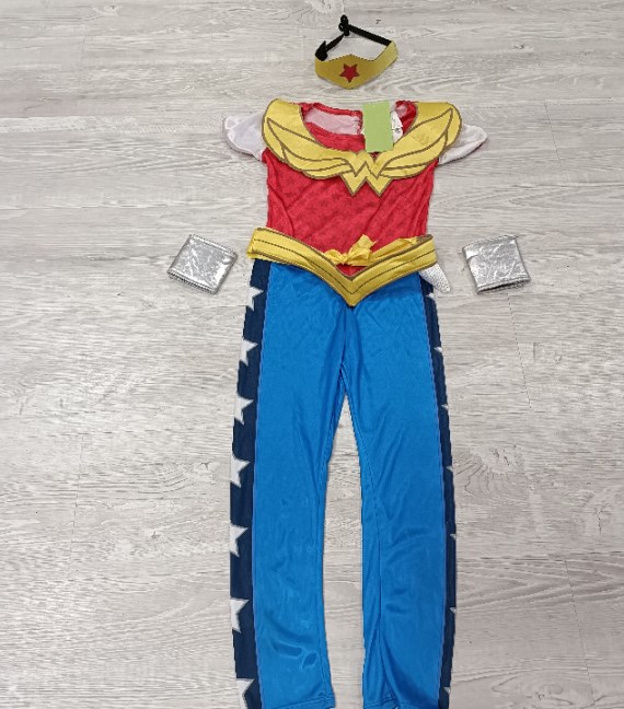 VESTITO CARNEVALE WONDER WOMAN 6/7 ANNI