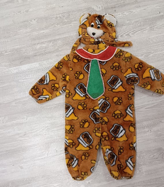 VESTITO CARNEVALE ORSETTO 1/2 ANNI