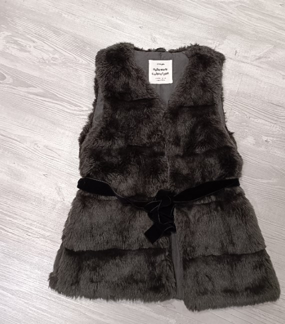 GILET PELLICCIA ECOLOGICA 9/10 ANNI