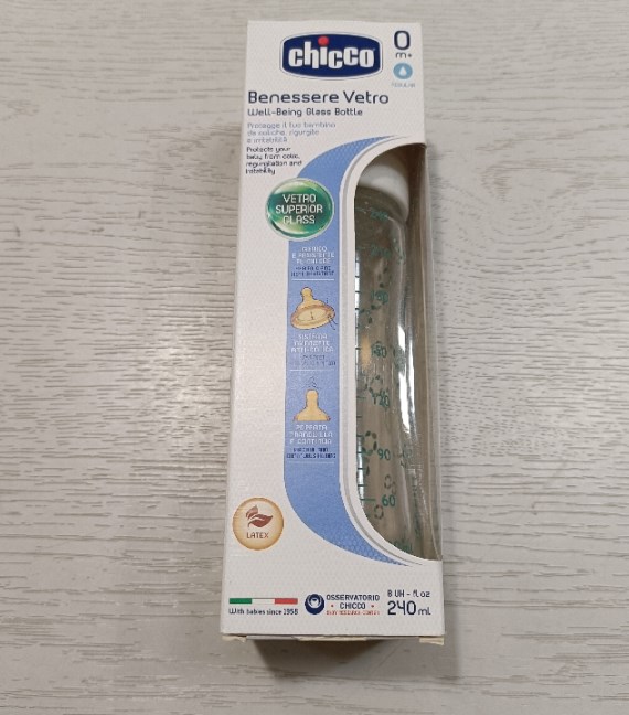 BIBERON CHICCO 0+ MESI