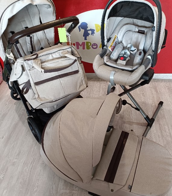 TRIO INGLESINA APTICA+BORSA+STAND UP+COPRIGAMBE...