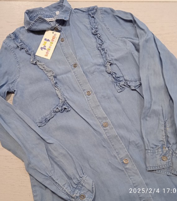 CAMICIA JEANS 11/12 ANNI