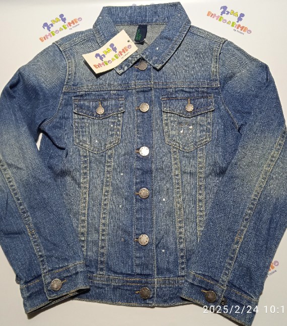 GIACCHETTO JEANS BENETTON 7/8 ANNI