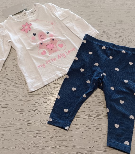 COMPLETO MAGLIA+LEGGINS PRENATAL 6/9 MESI